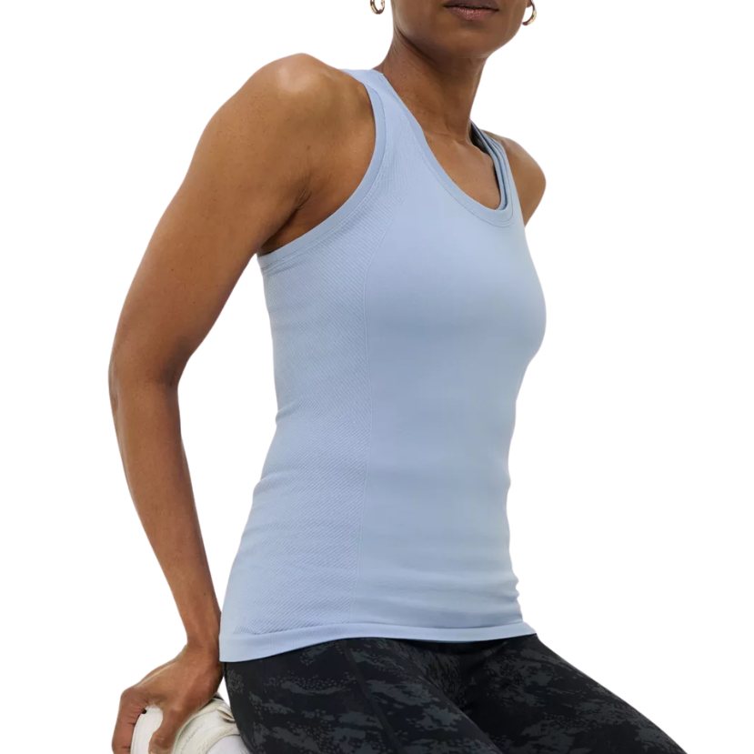 Athlete Seamless Workout Tank Blue