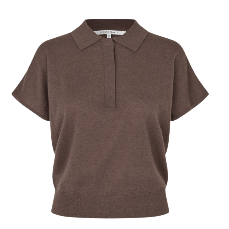 Claro Knit SS Polo Carafe