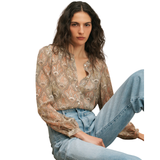 Ashlynn Top Stone Khaki
