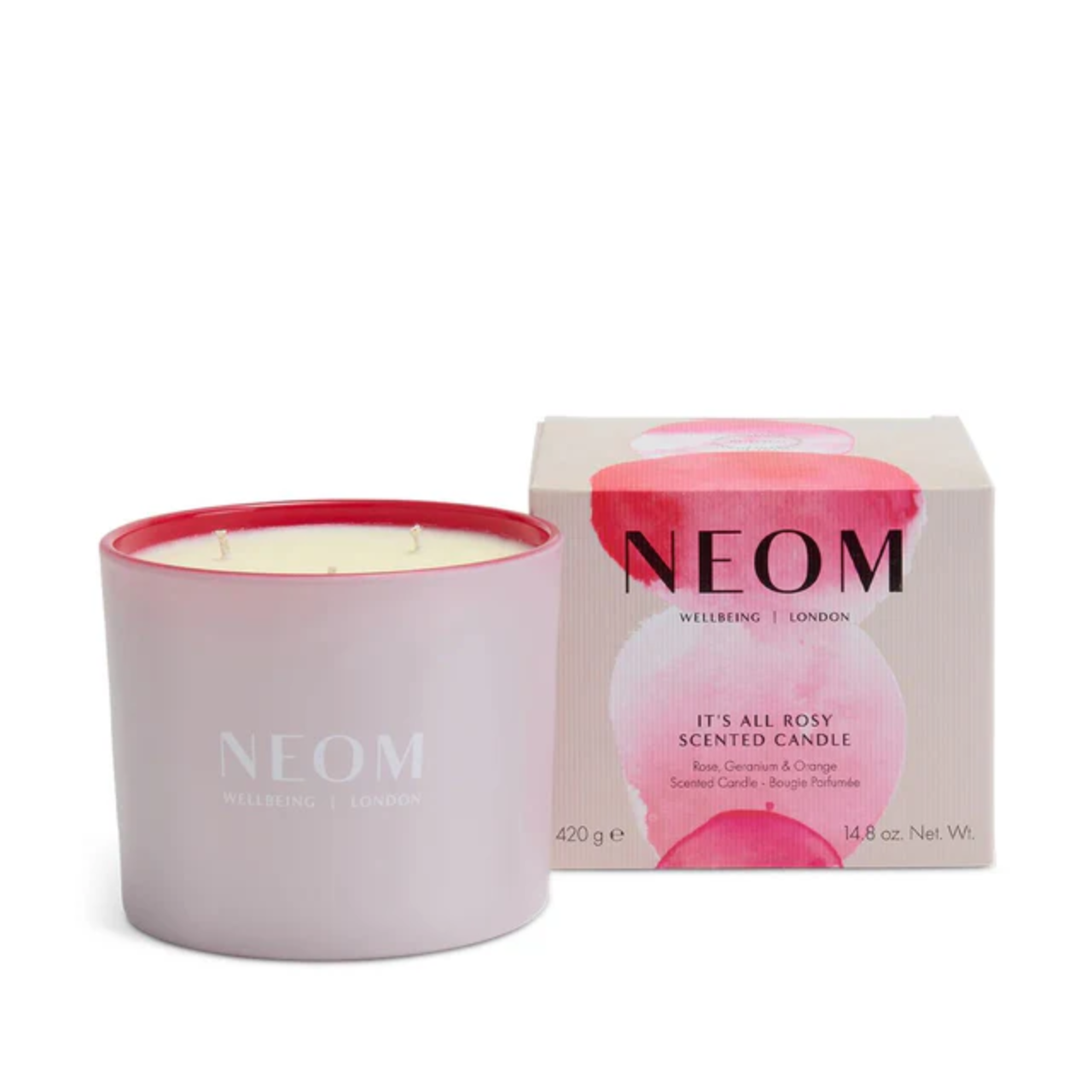 It's All Rosy 3 Wick Candle