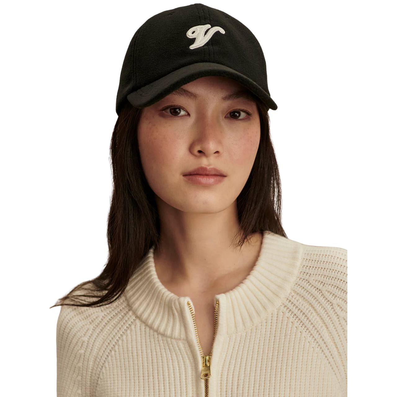Raina Fleece Cap Black