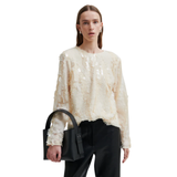 Glimmer Blouse Jet Stream
