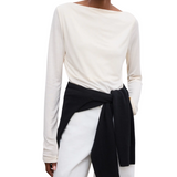 LS Square Neck Top Cream