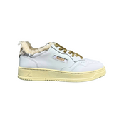 Medalist Low Shearling White