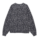 Miles Sweatshirt Grey Leopard
