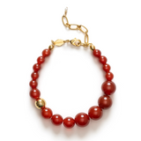 Float Bracelet Red Jade
