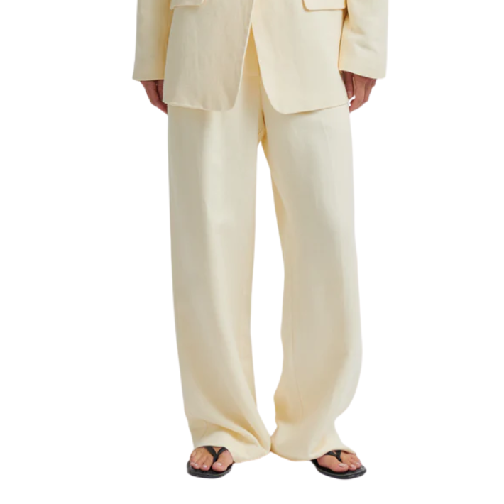 Lino Trousers Alabaster