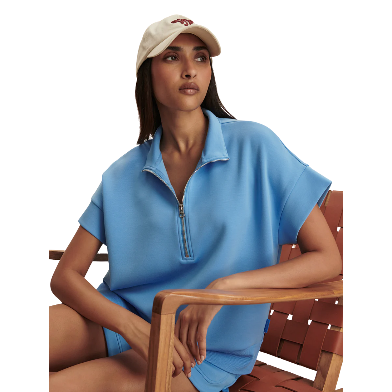 Ritchie SS Sweat Azure Blue