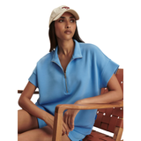 Ritchie SS Sweat Azure Blue