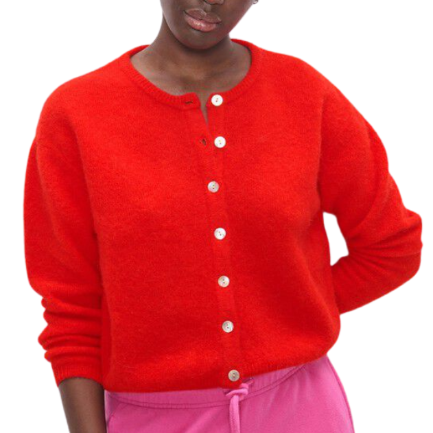 Vitow Cardigan Strawberry