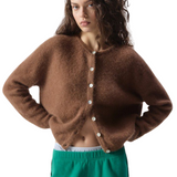 Vitow Cardigan Coffee