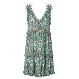Arabella Mini Dress Ocean Corals