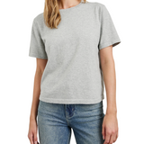 Cotton Cashmere Tee Grey
