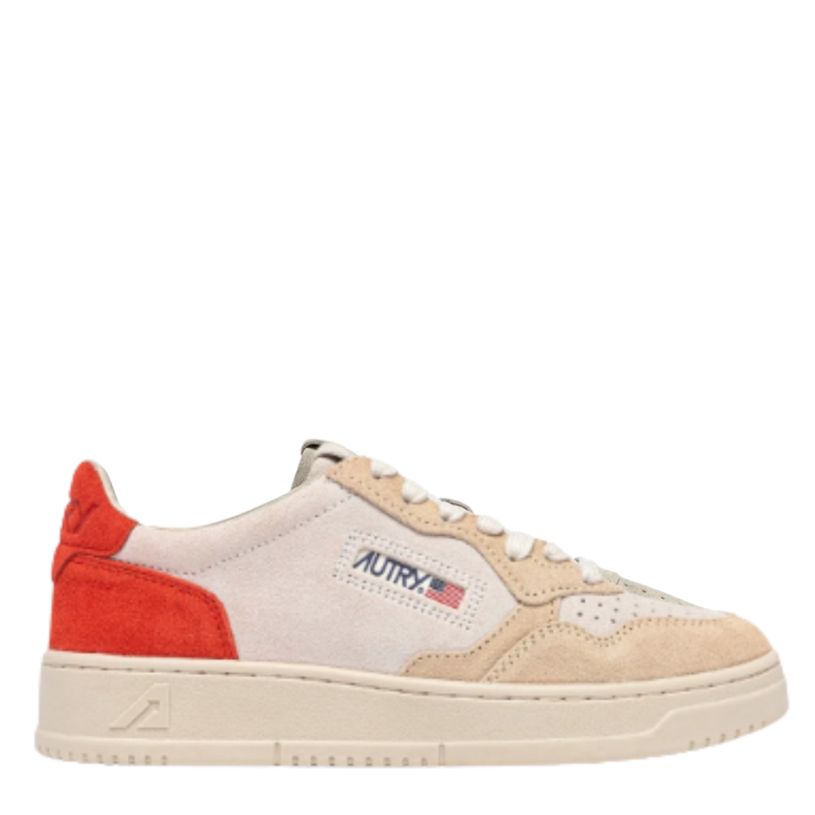 Medalist Suede Sand Fire Trainers