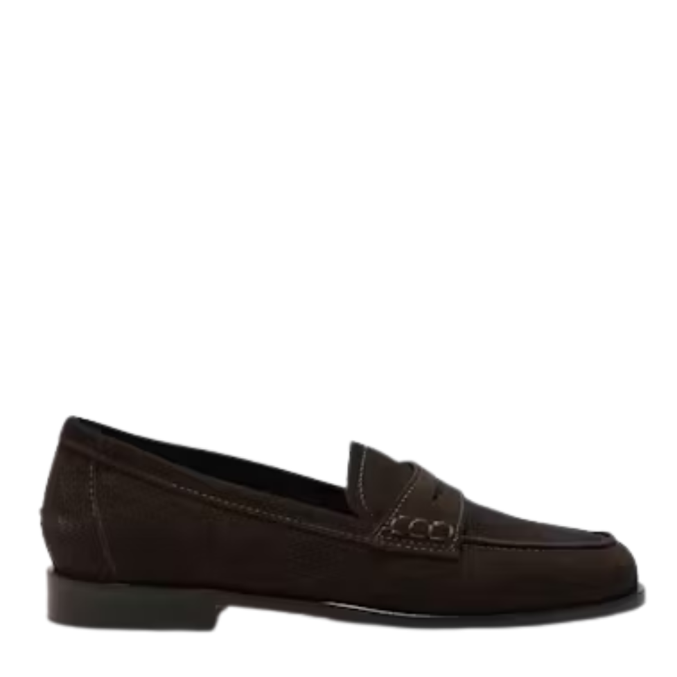 Oscar Mokka Suede Loafers