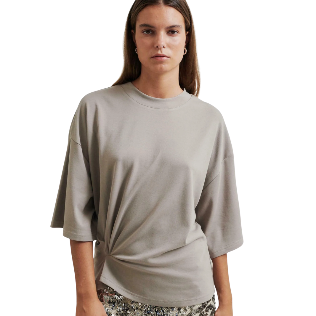 Missouri Draped Tee Quarry