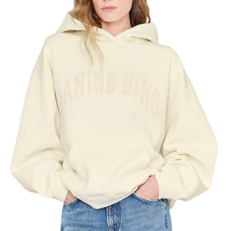 Harvey Hoodie Washed Cream