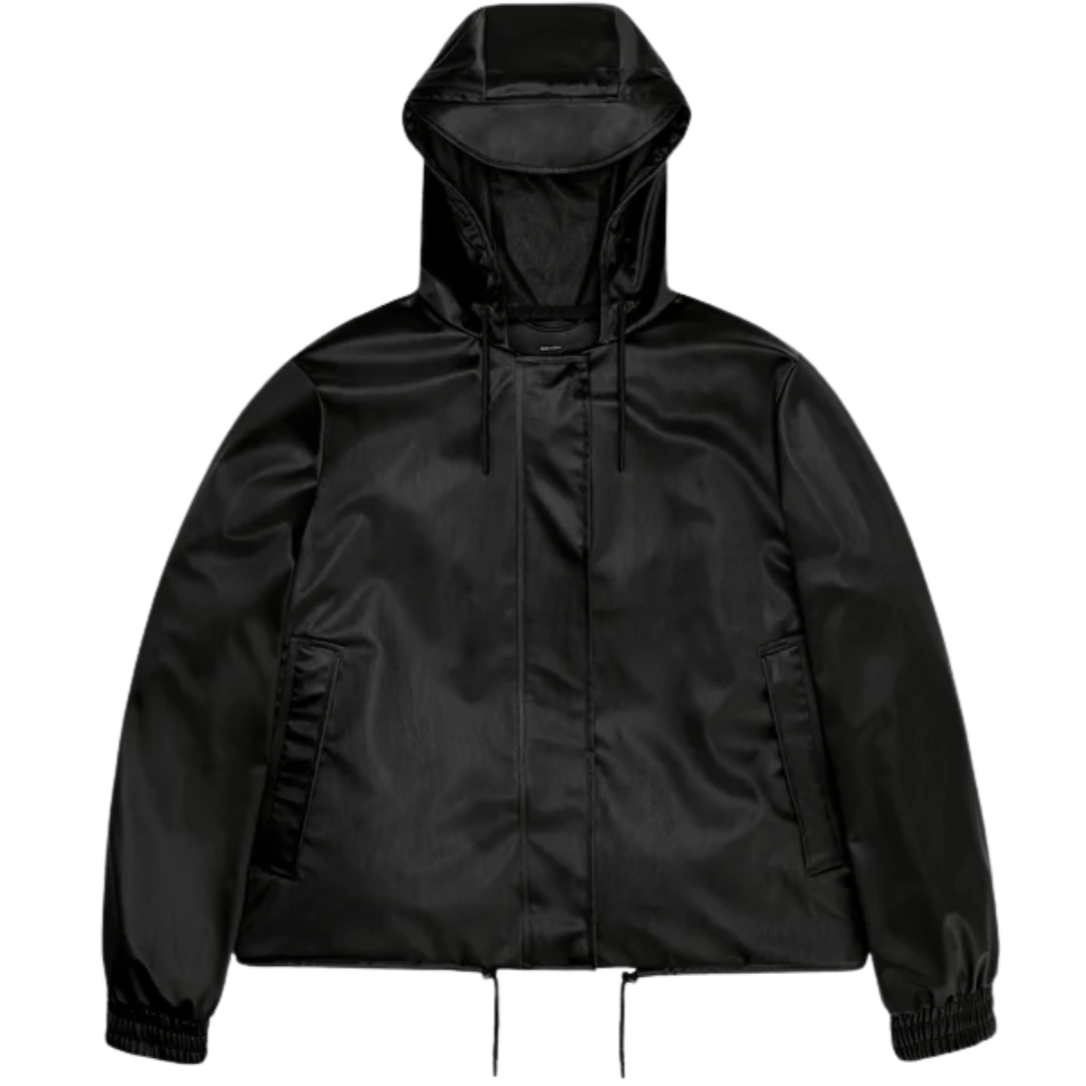 Black Grain String Jacket