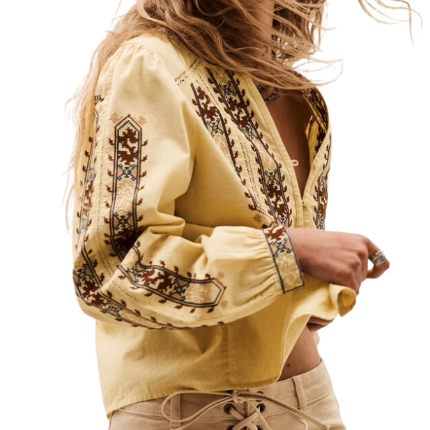 Faustine Blouse Vanille