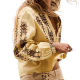 Faustine Blouse Vanille