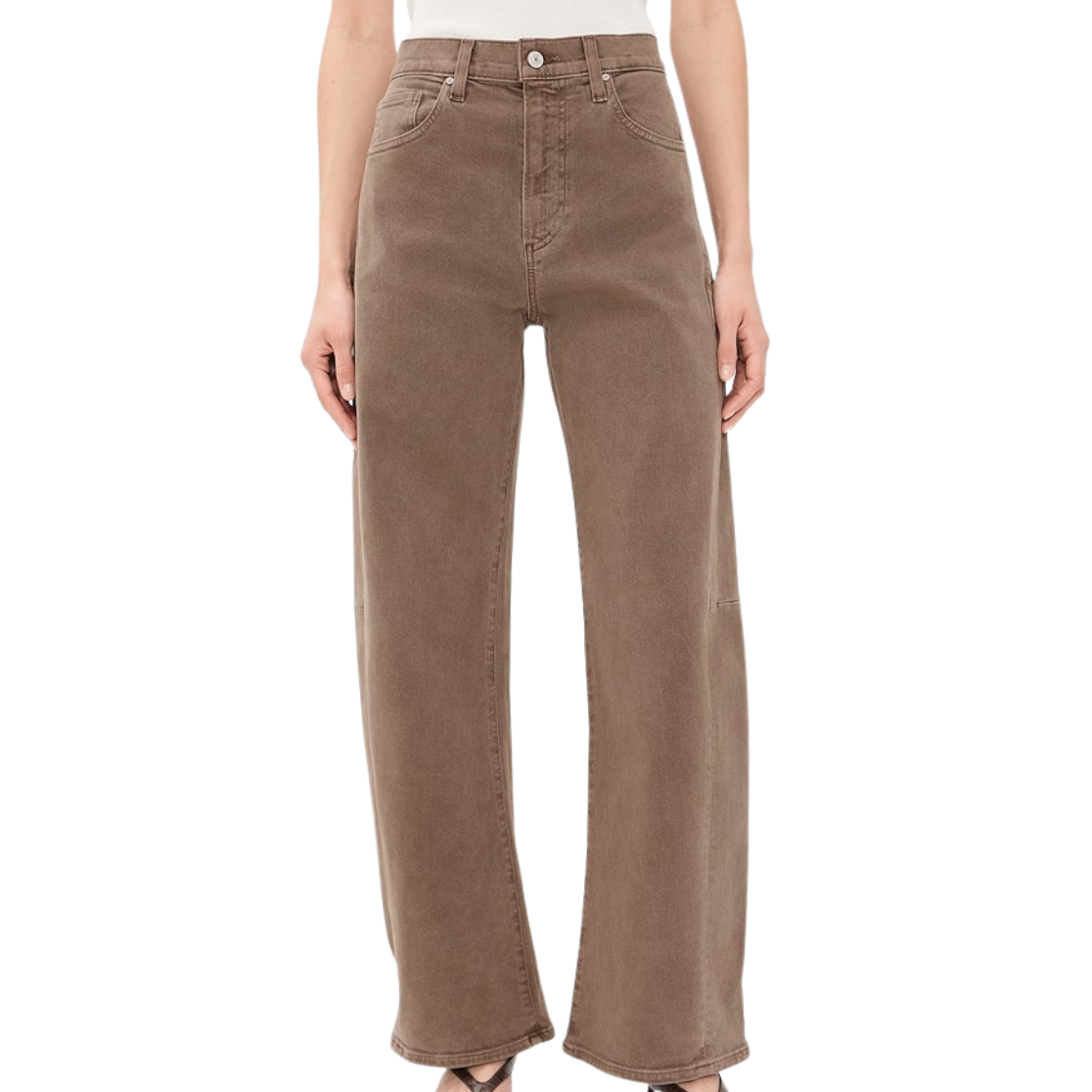 Arellia Skimmer Outseam Panels Canewood Jeans