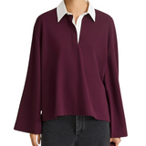 Janelle Top Bordeaux