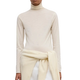 Wool Jersey Rollneck Cream
