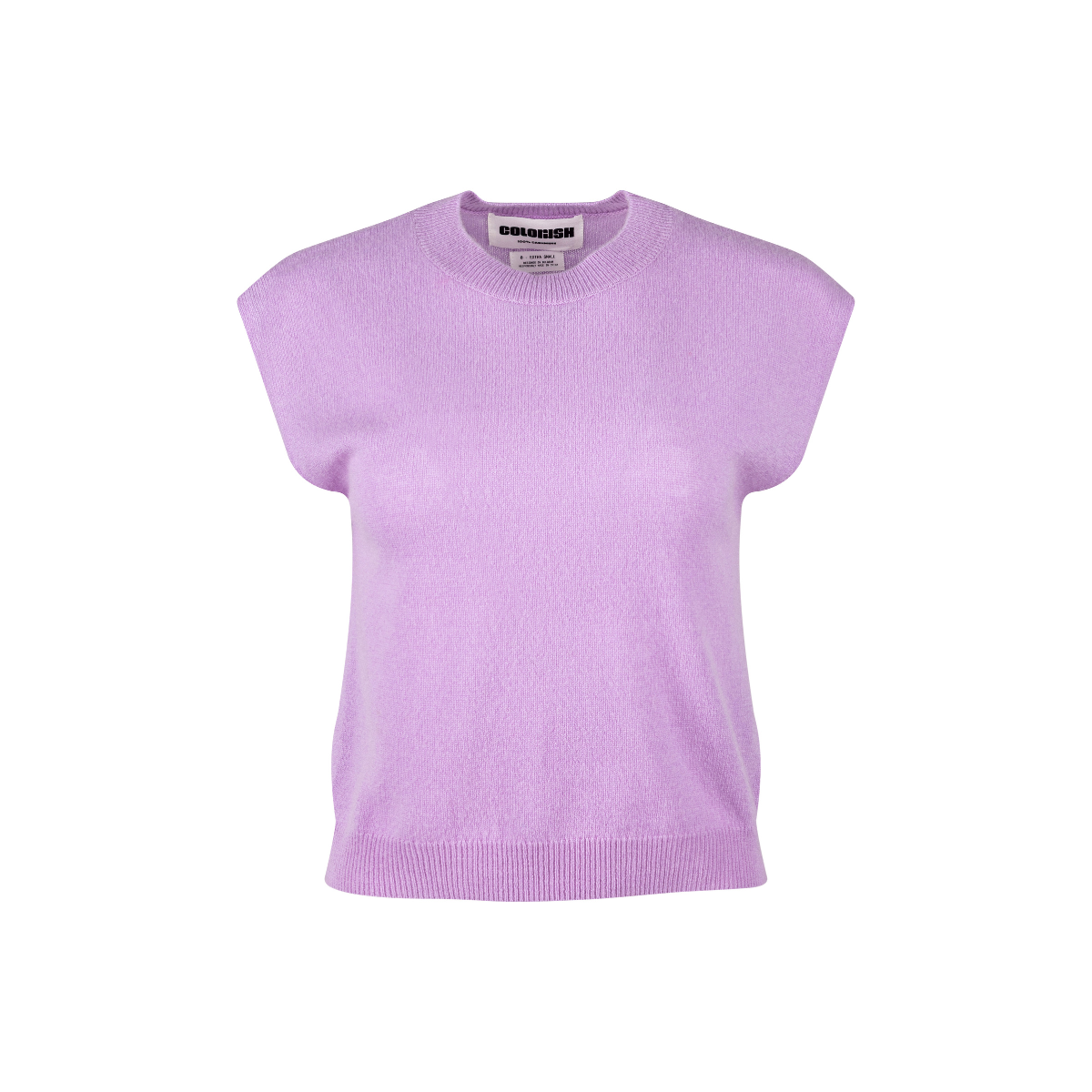 Lucca Crew Neck Tank- Grape