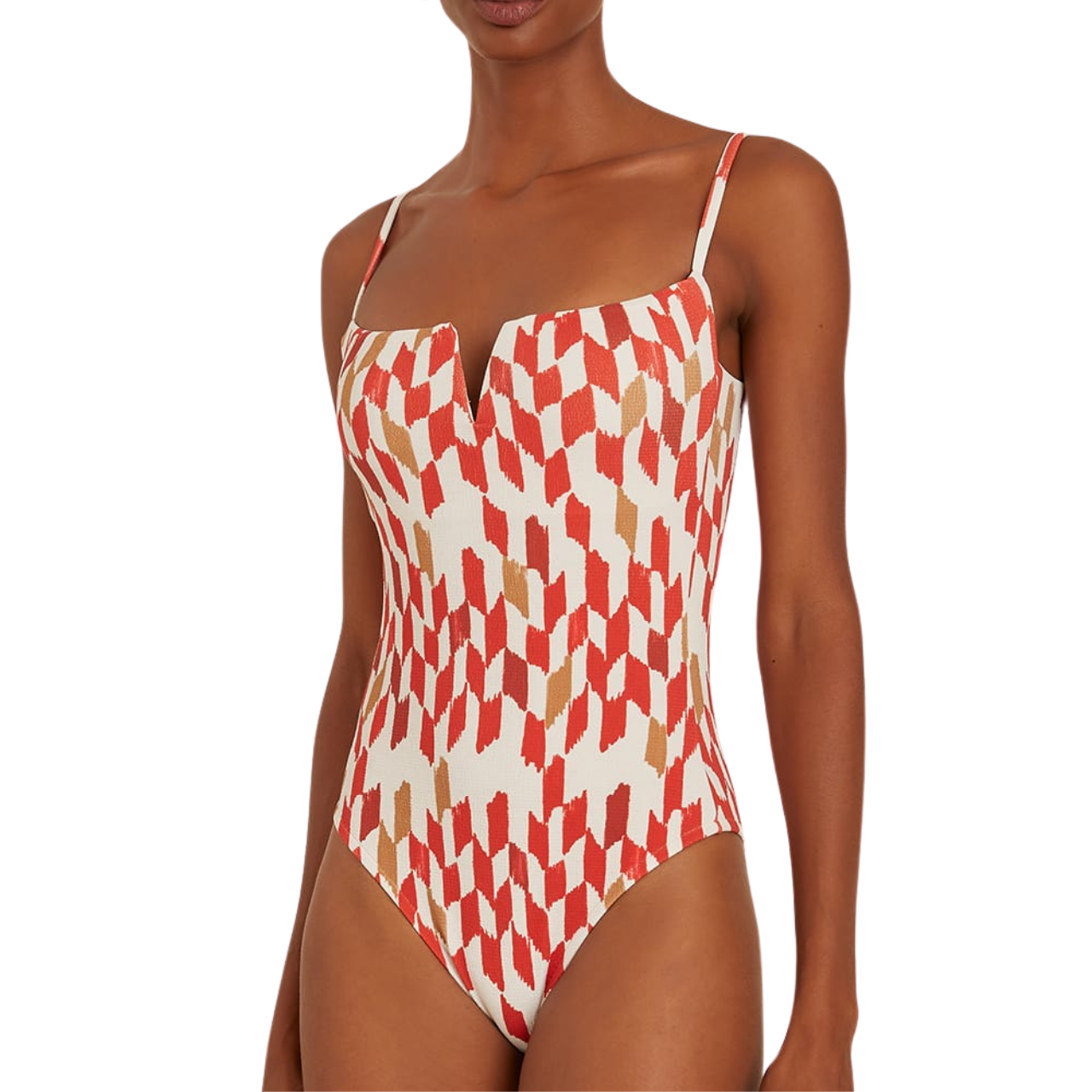 Straight V Neck One Piece Jaipur