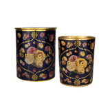 Rose Antiche Decorated Candle Medium