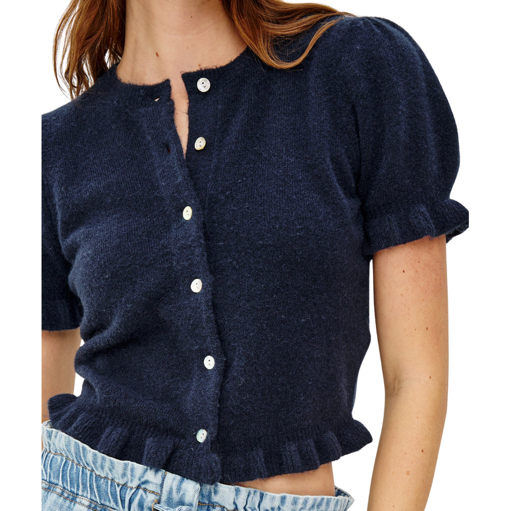 Lora Top Navy
