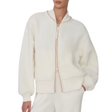 Klaudia Fleece Jacket Egret