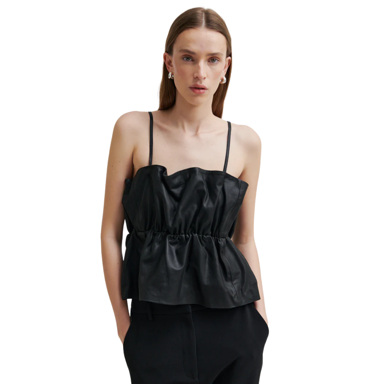 Cova Leather Top Black