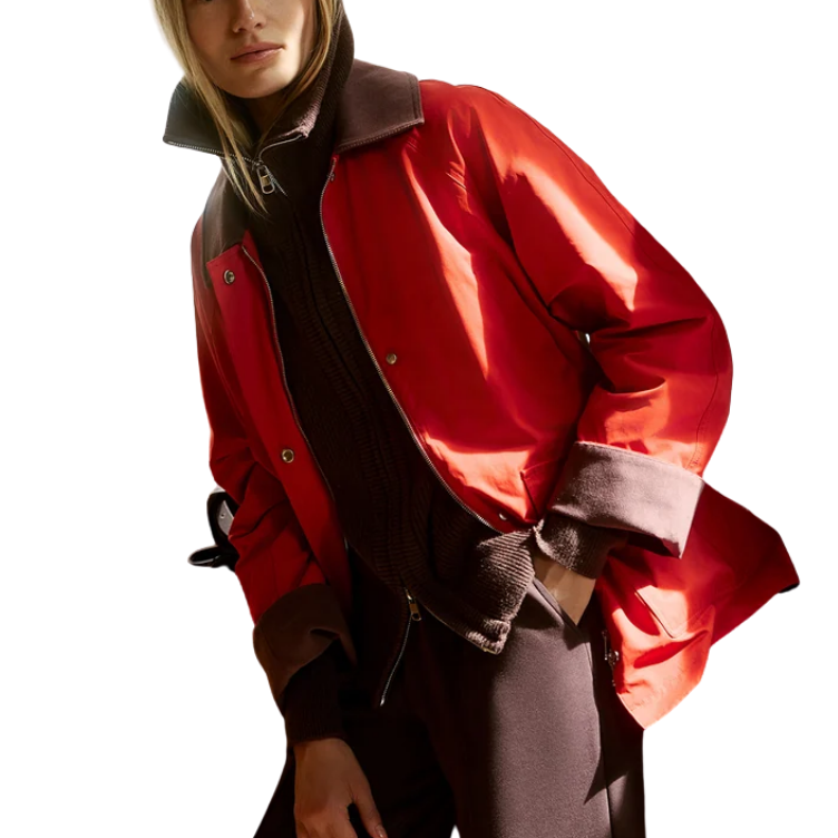 Rylan Jacket Washed Red