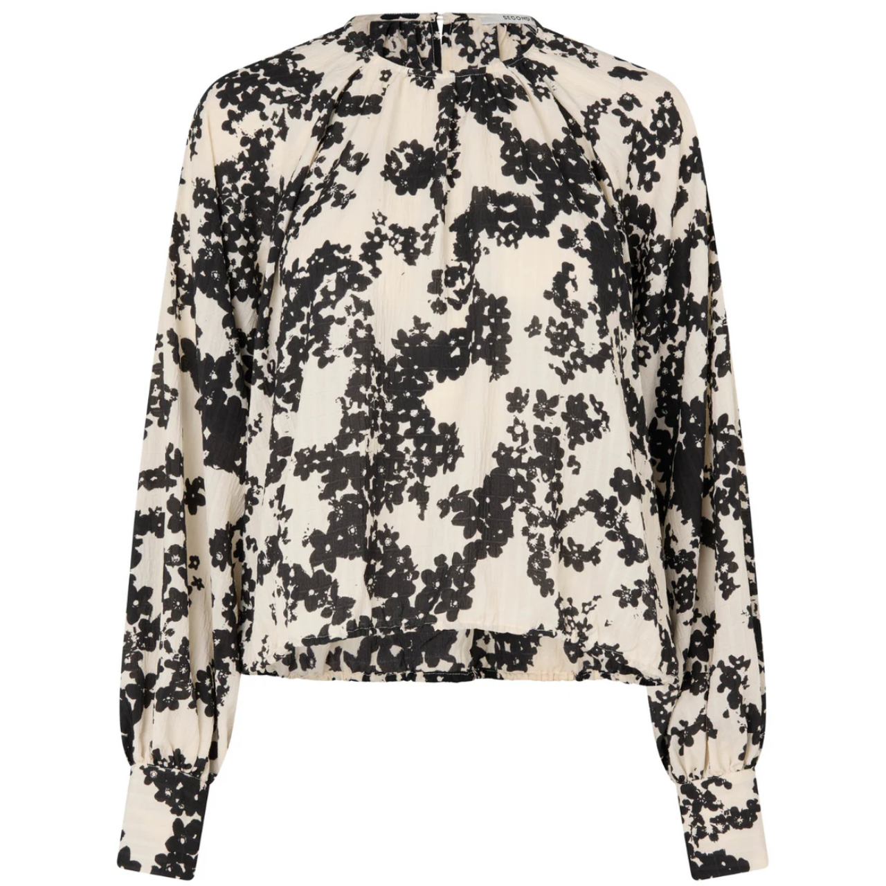 Fleuri Blouse Black