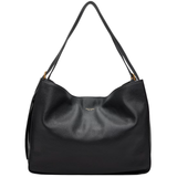 River Tote Black Leather