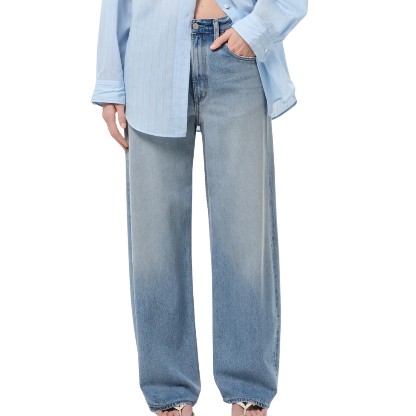 Low Curve Crop Jean Reset
