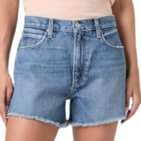 Archie Short W/ Heavy Frayed Hem - Biarritz