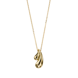 Duodrop Necklace Gold