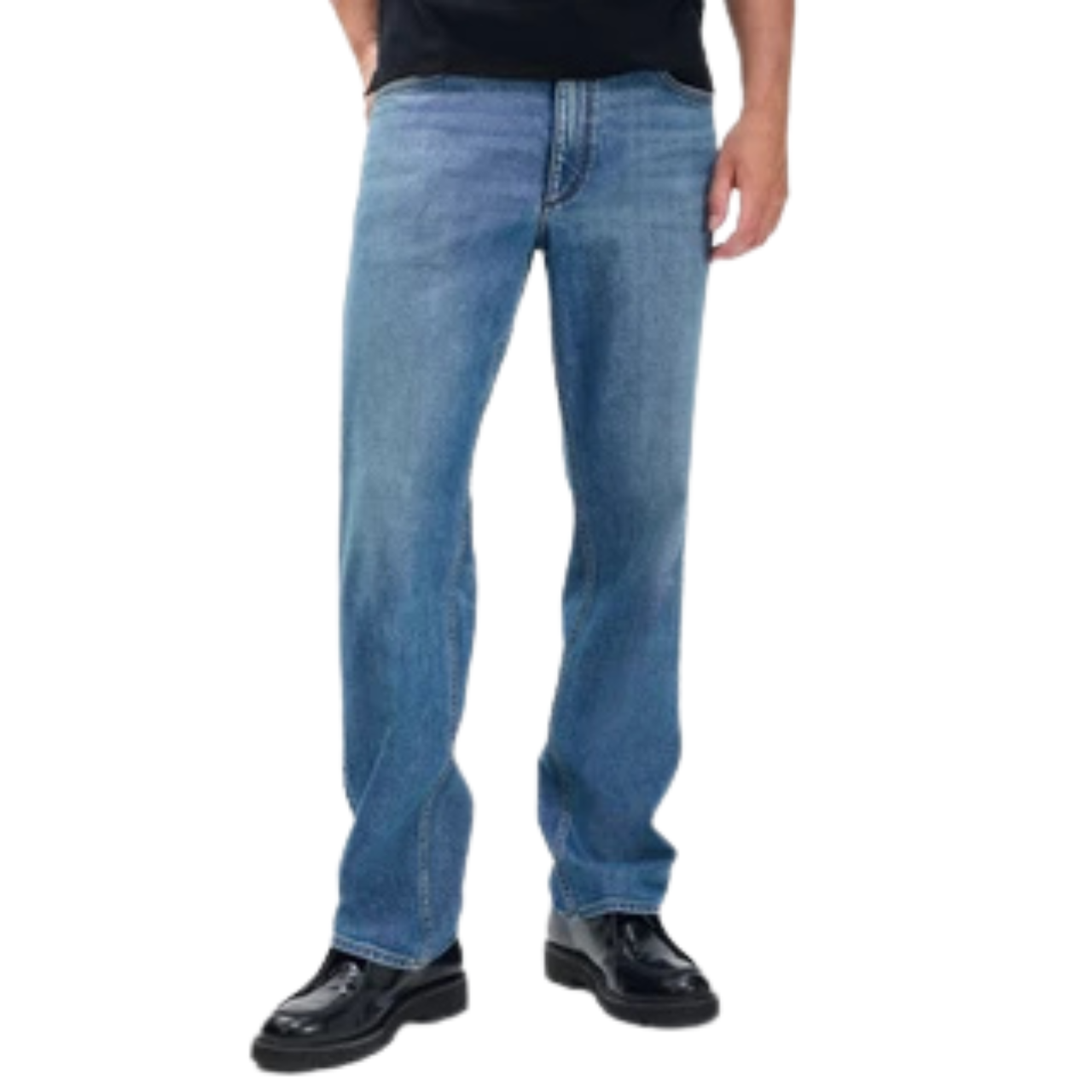 Fit 4 Straight Jeans Stretch Gordon