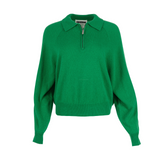 Cabana Zip Polo Pea