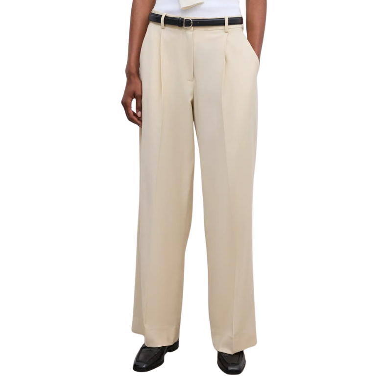 Relaxed Wool Trouser SandBeige