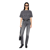 Cohen Tee Grey Leopard