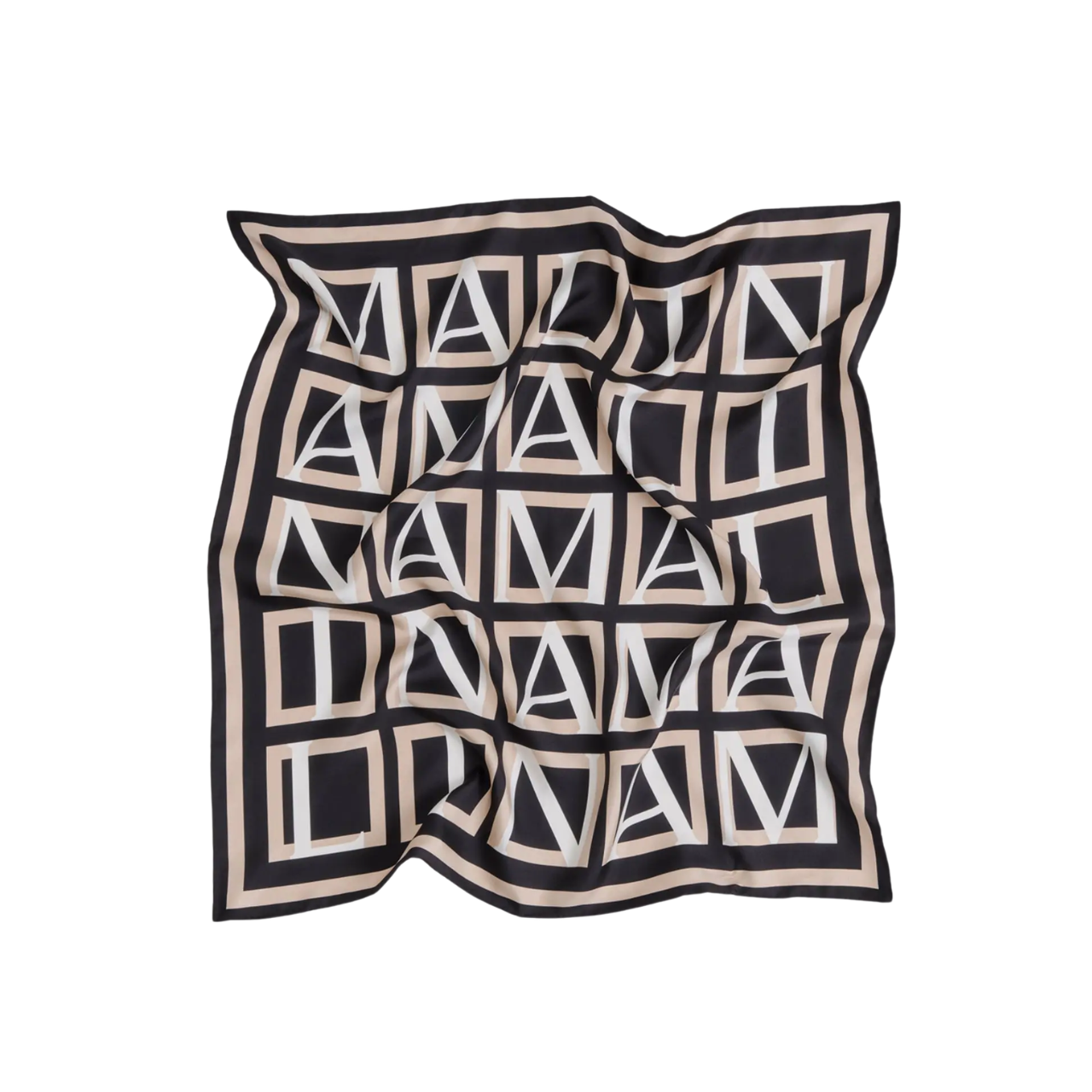 Silk Twill Scarf Monogram