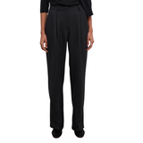 Relaxed Wool Trousers Black