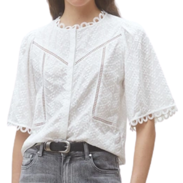 Leyla Blouse White