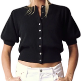 Baja Bliss Puff Slv Knit Top