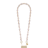 Cassy Long Chain Pink Flowers