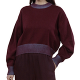 The Cora Sweater Raisin Brown