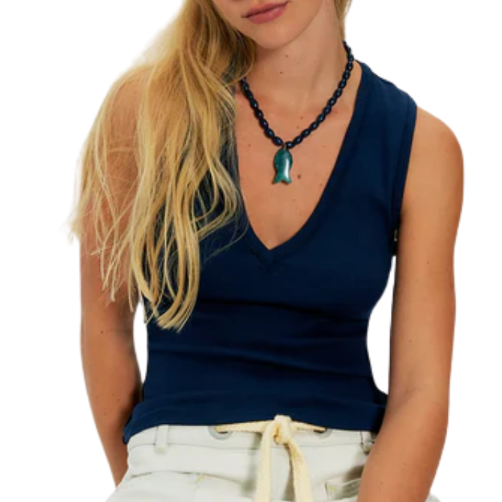 Neria Tank Deep Iris